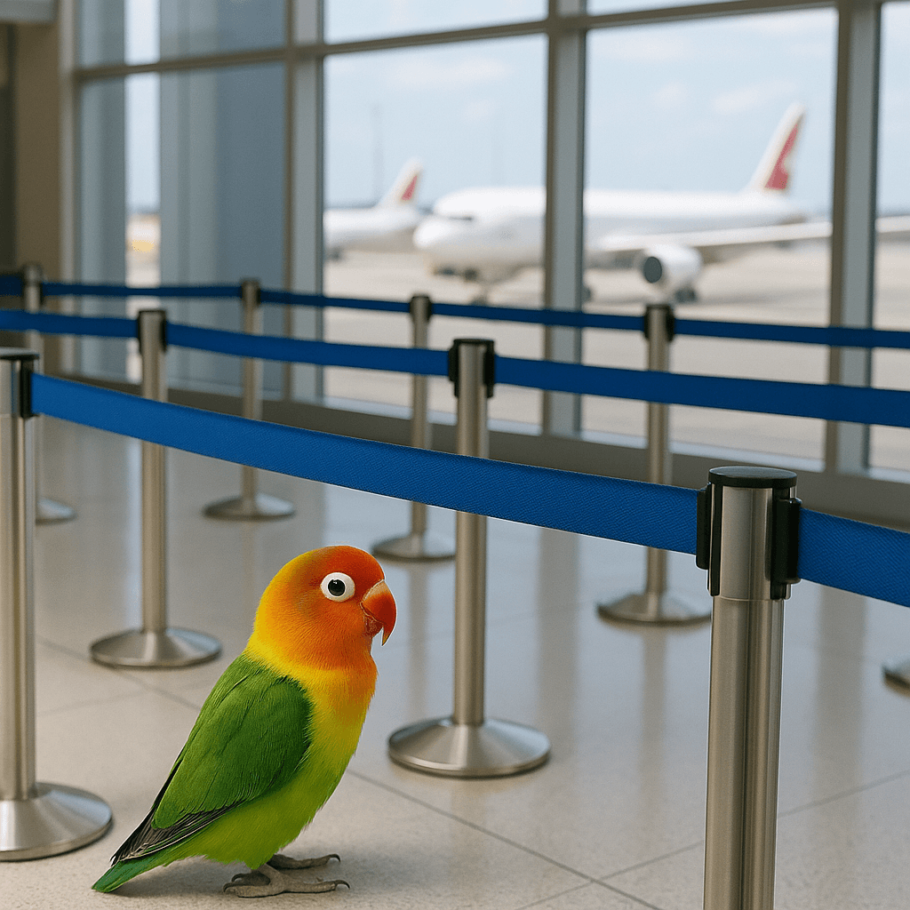 Traveling with Your Parrot